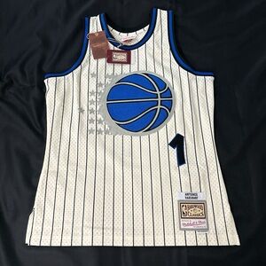 Penny Hardaway Mitchell & Ness Hardwood Classics NBA Jersey Label